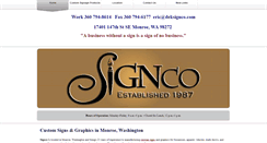 Desktop Screenshot of deksignco.com